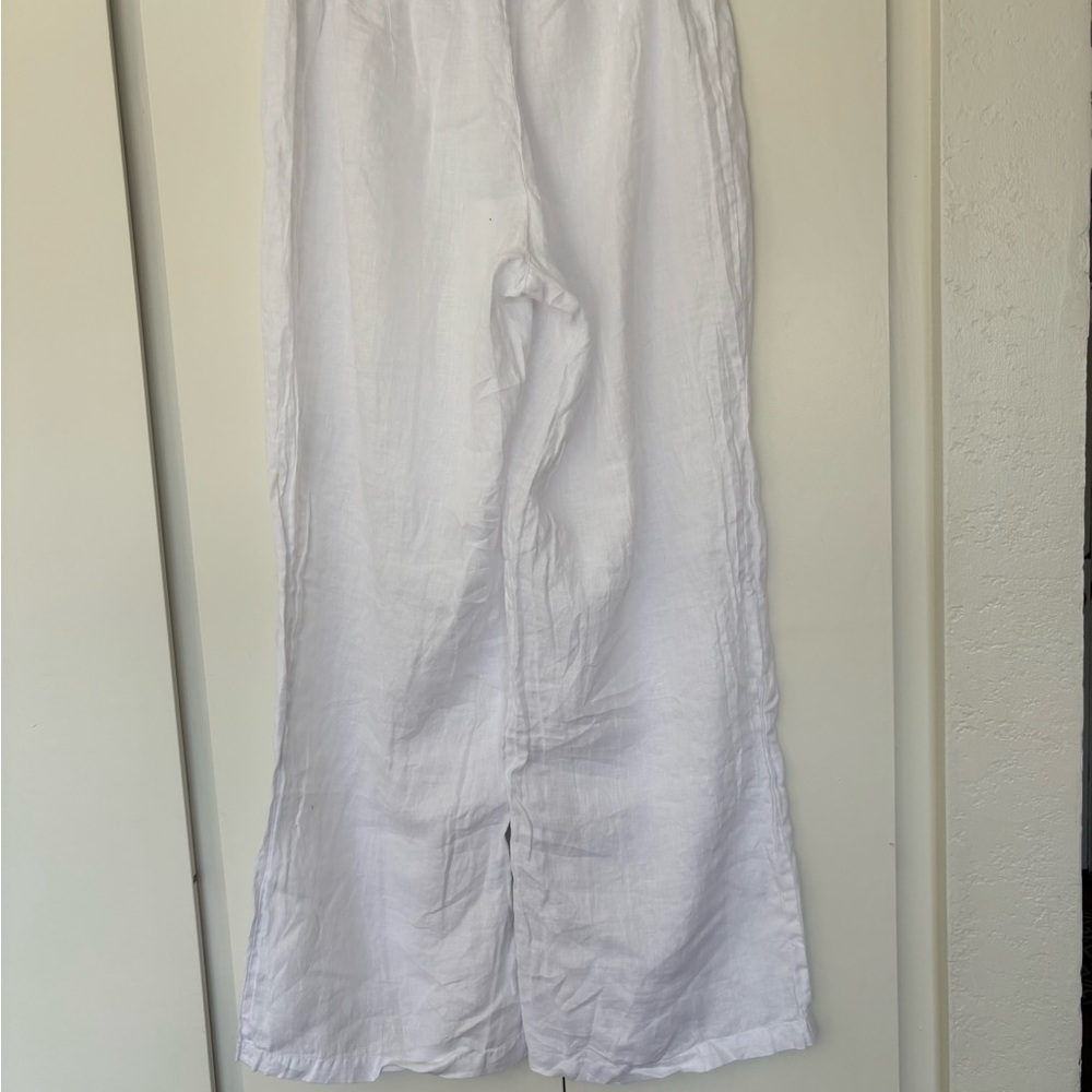 CP Shades White Wide Leg Pants - Picture 2 of 6